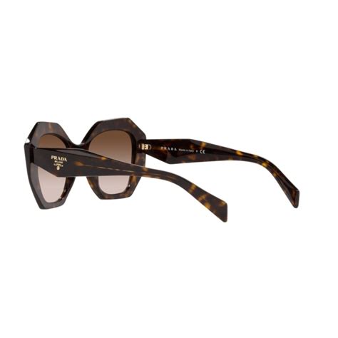 prada pr 16ws 2au6s1|Prada PR 16WS 2AU6S1 Tortoise Plastic Geometric Sunglasses .